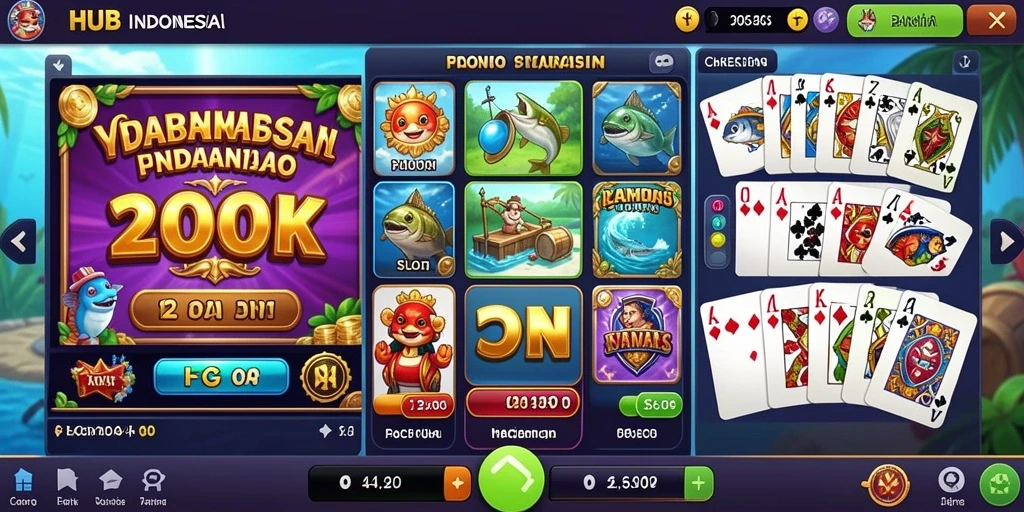 Sistem reward yang menarik dan menguntungkan.