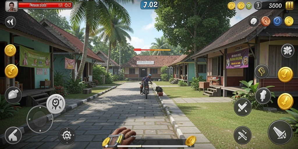 Mode multiplayer yang seru dan kompetitif.