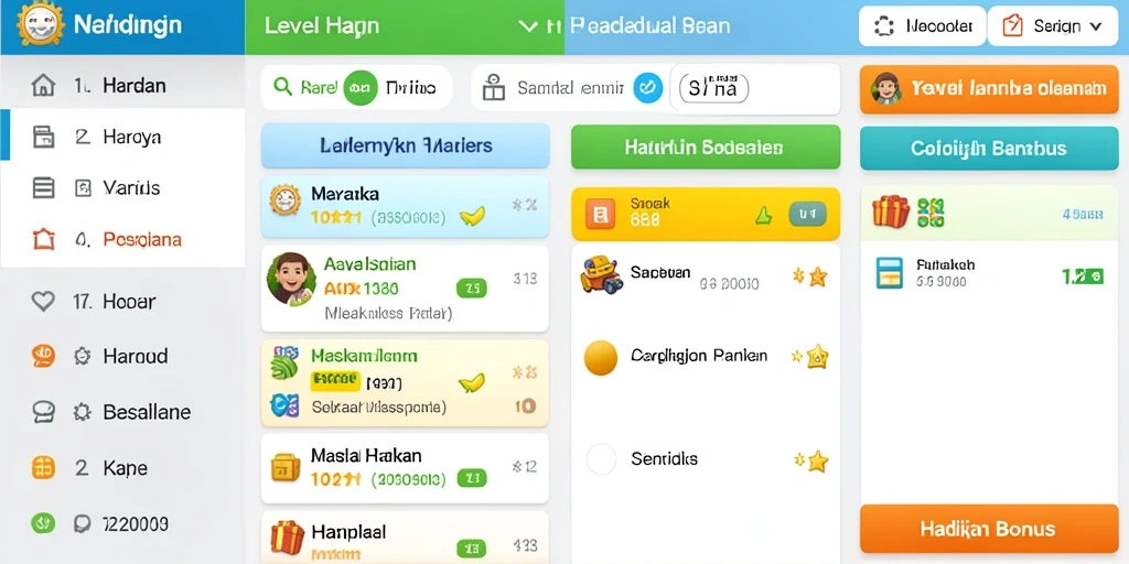 Sistem keamanan yang menjaga data pemain dengan baik.